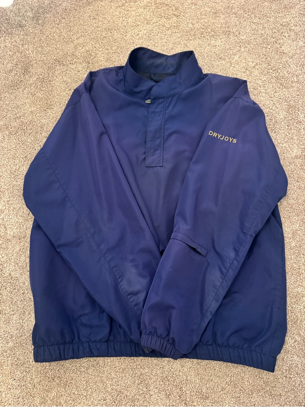 FootJoy Navy Men's Half-Zip Windbreaker Pullover